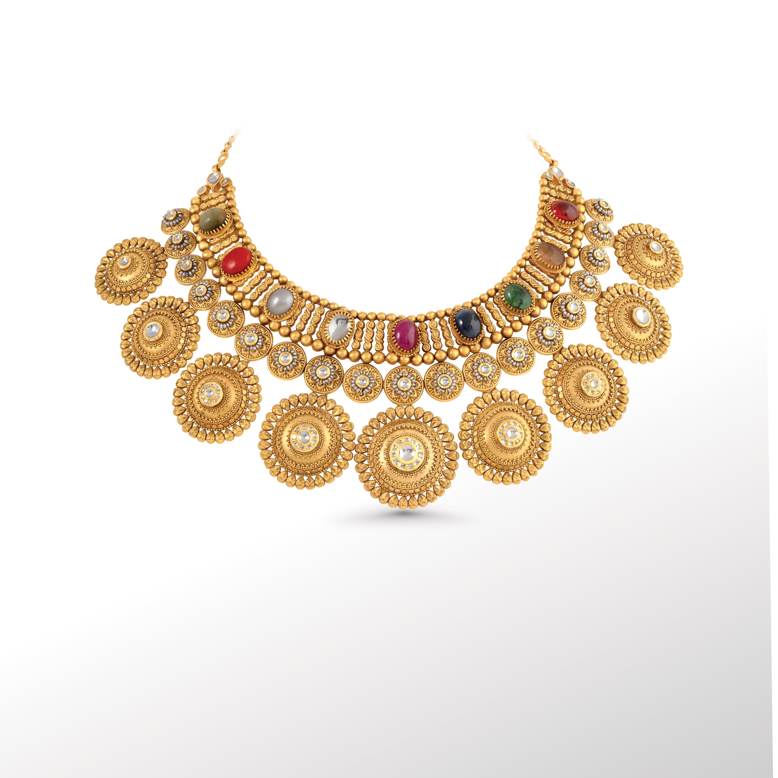 Saga Antique Necklace – Meralda Jewels UAE